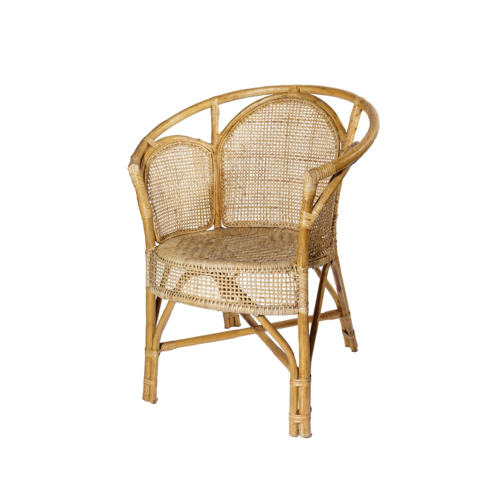 Cane Armchair - handmade cane furniture, Ceylon Cane Crafts Sri Lanka